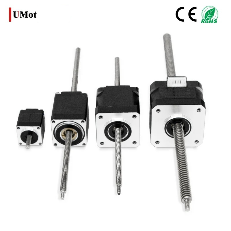 Lead Screw Stepper - UMOT Para Atuador Linear CNC, Motor