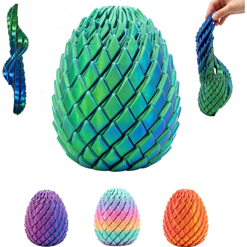 3D Printing Table - Brinquedo Fidget Impresso em 3D, Ovo