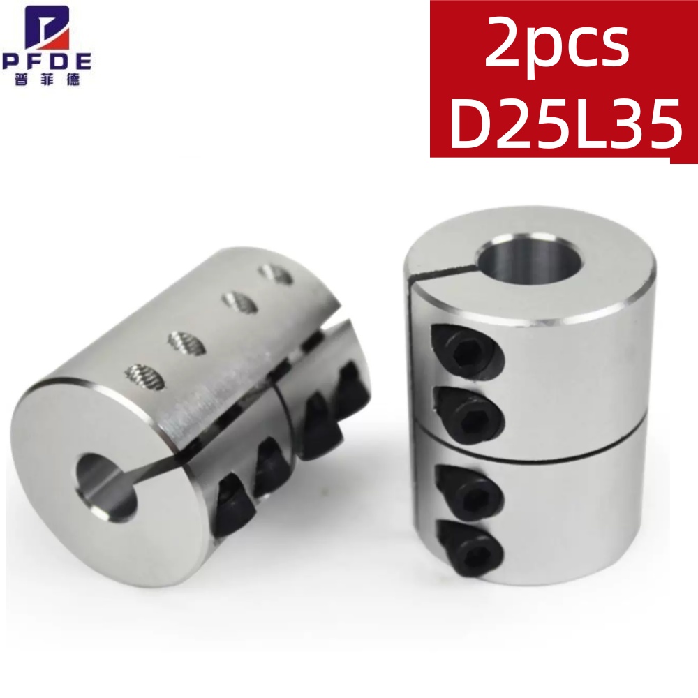 Lead Screw Stepper - 2 Peças D25L35 Acoplador de Eixo