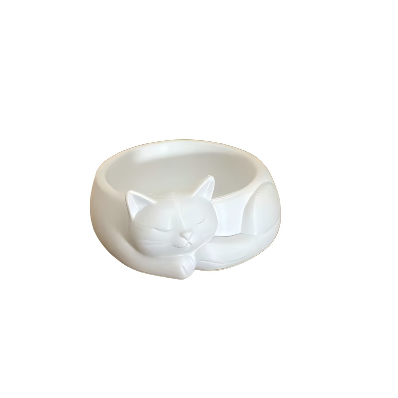 3D Printing Pot - Vaso de Gato Dormindo Impresso em