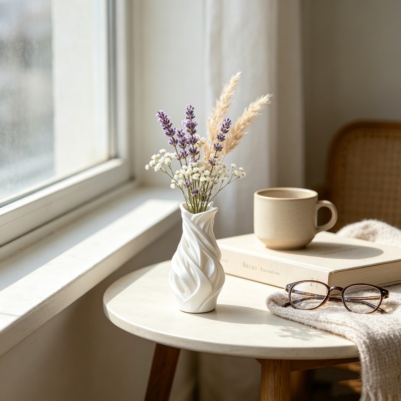 3D Printing Vase - Vaso Decorativo em Forma de Onda