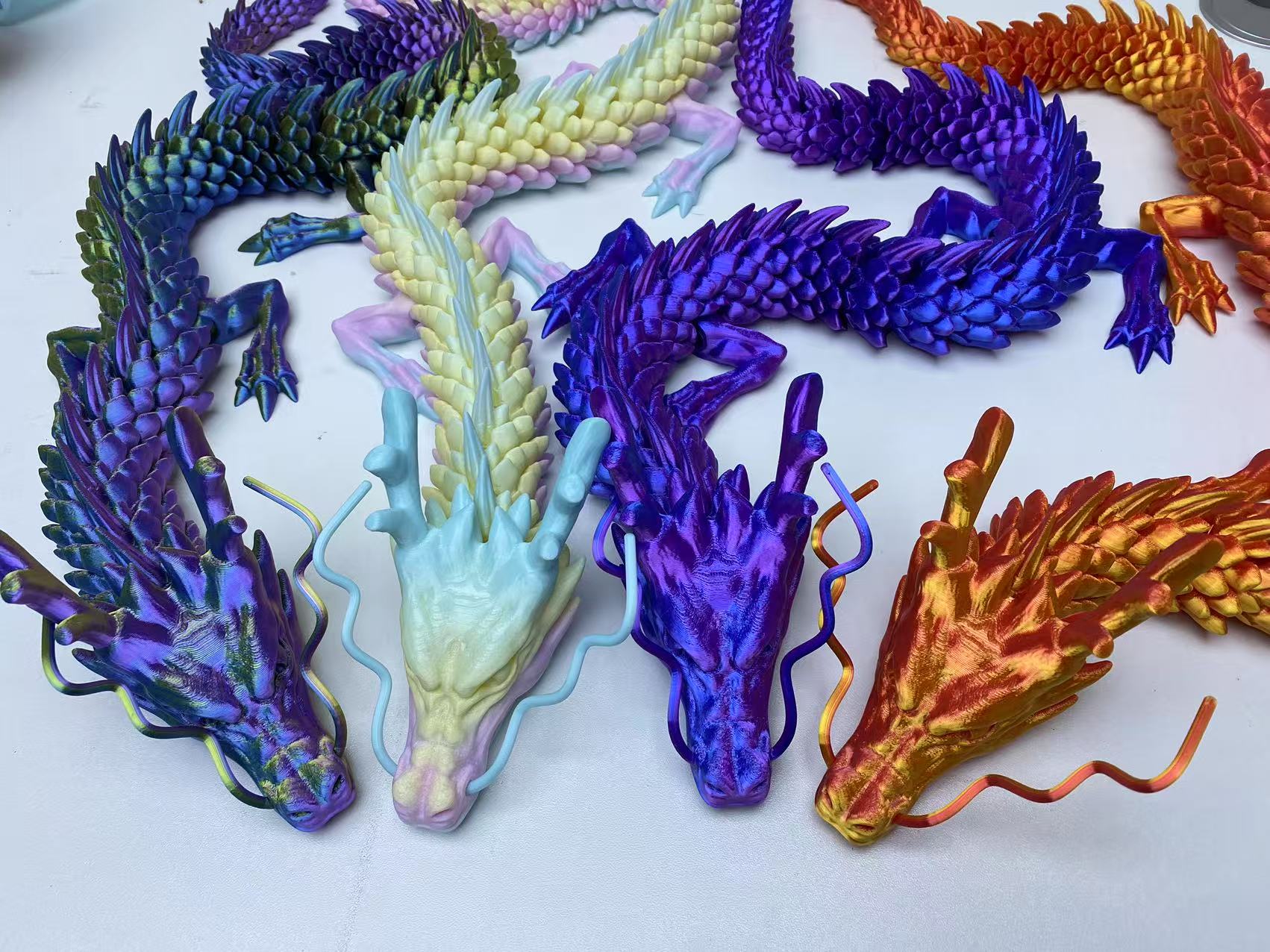 3D Printing Robot - Brinquedo Dragão 3D de 60cm, Dragão
