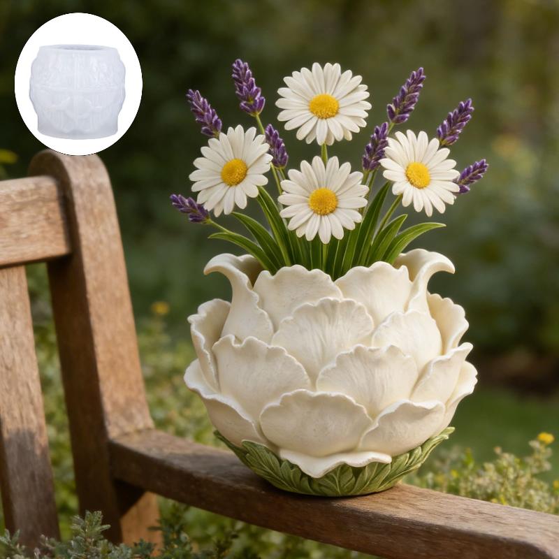 3D Printing Pot - Molde de Silicone 3D Artesanal para