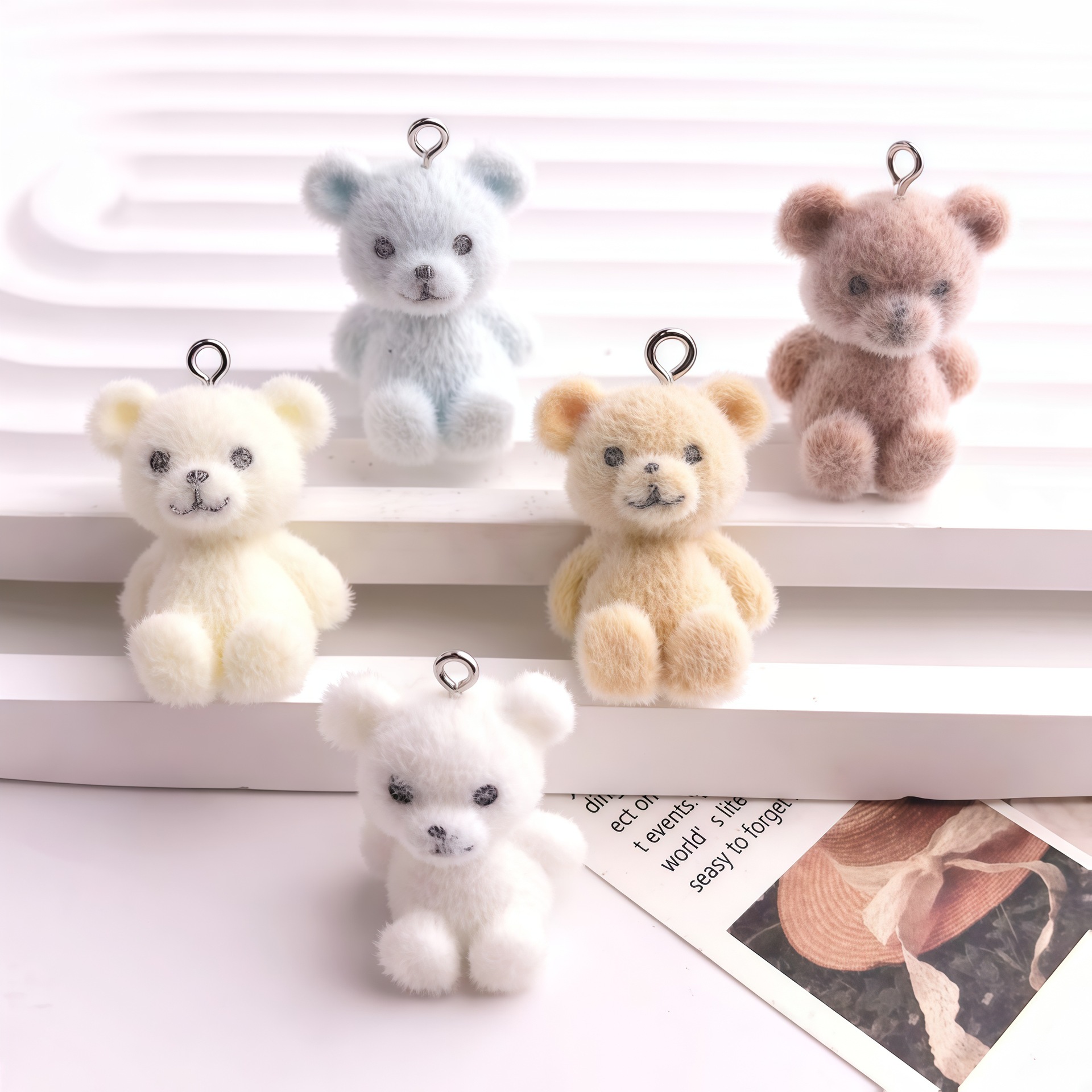 5 peças de Charms de Resina em - 3D Printing Earrings avaliação e preço