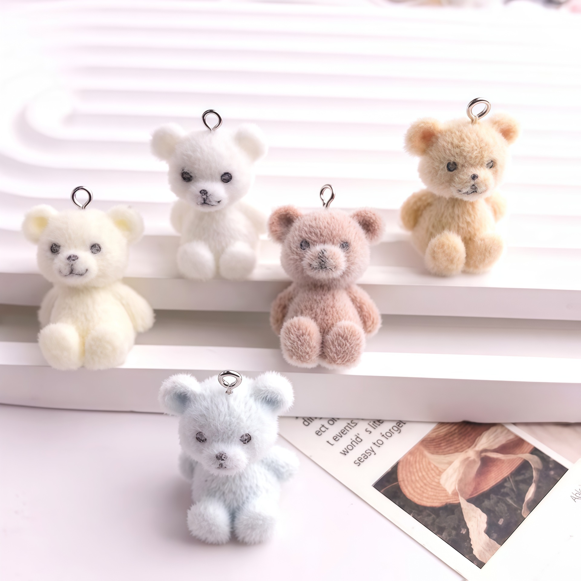 5 peças de Charms de Resina em - 3D Printing Earrings avaliação e preço