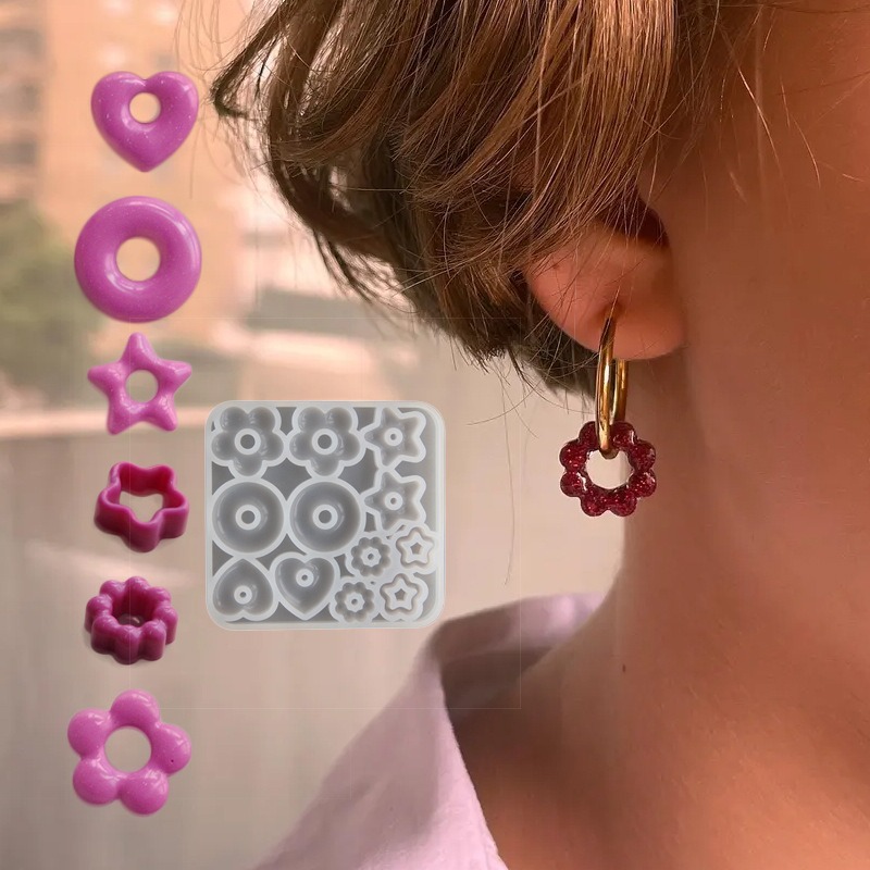 Moldes de Joias Multifuncionai - 3D Printing Earrings avaliação e preço