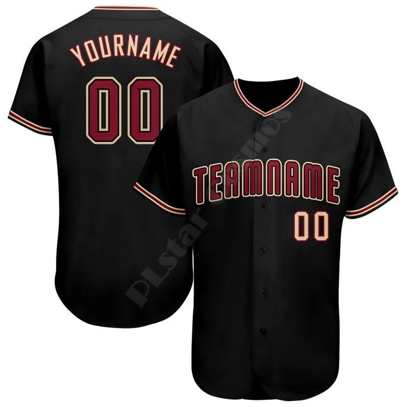 PLstar Cosmos-Baseball Jersey  - 3D Printing Jersey avaliação e preço