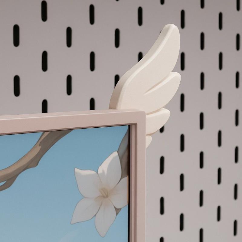 1 Par de Asas de Anjo Impressa - 3D Printing Table avaliação e preço
