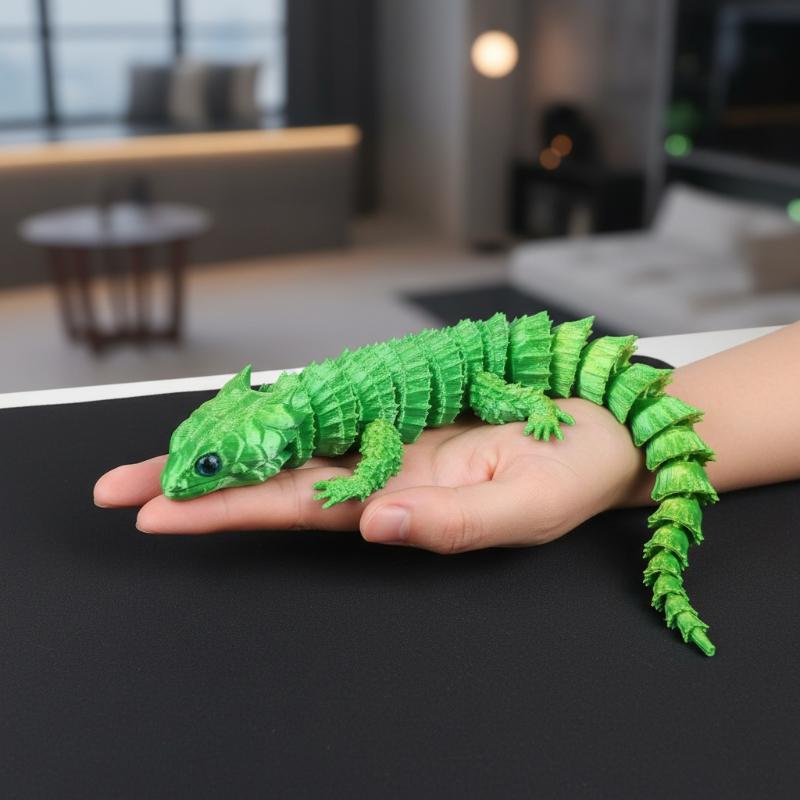 Estátua de Lagarto Cartoon Imp - 3D Printing Article avaliação e preço
