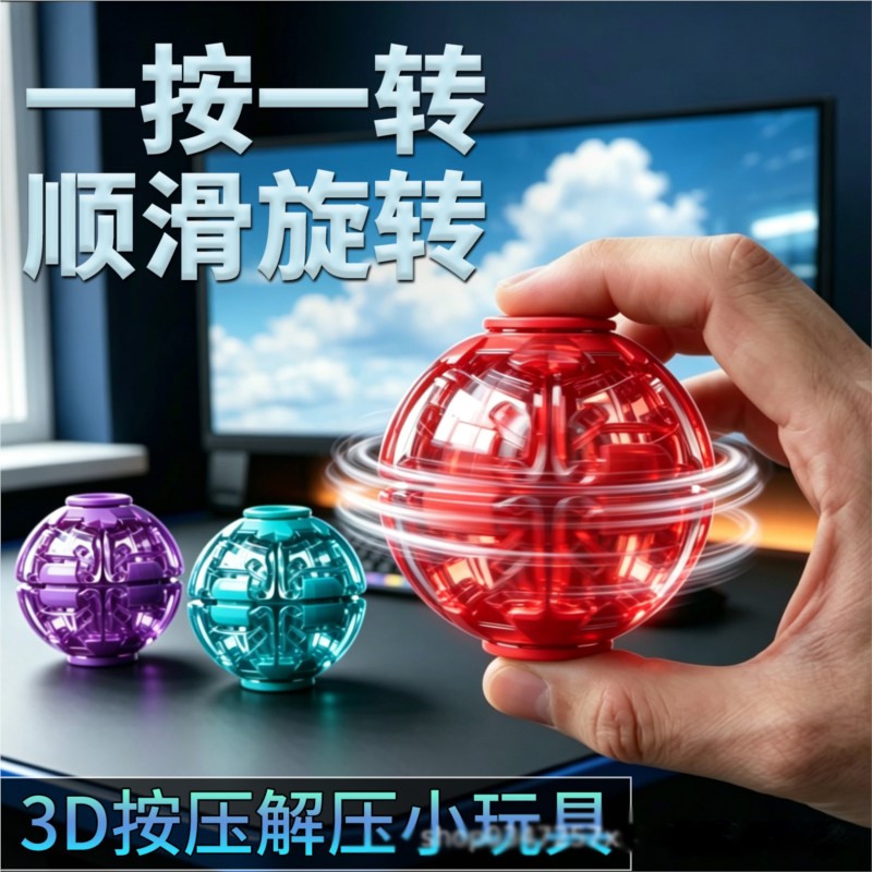 Bola Antiestresse com Rotação  - 3D Printing Table avaliação e preço