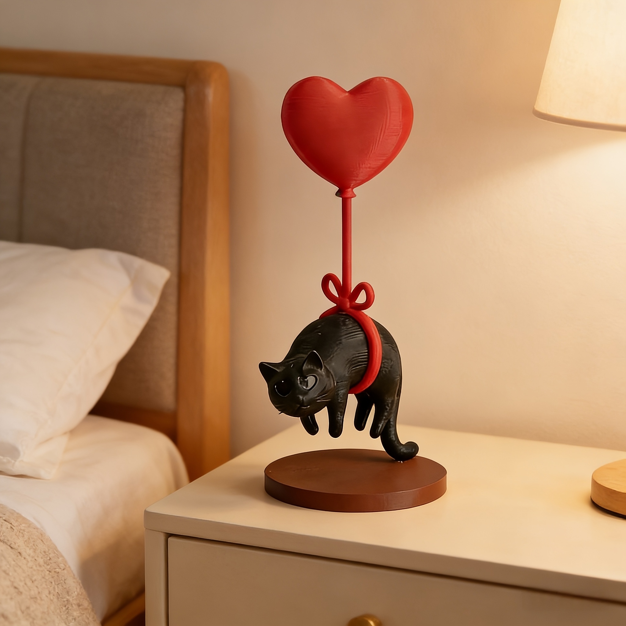 Gato Flutuante com Balão em Fo - 3D Printing Table avaliação e preço