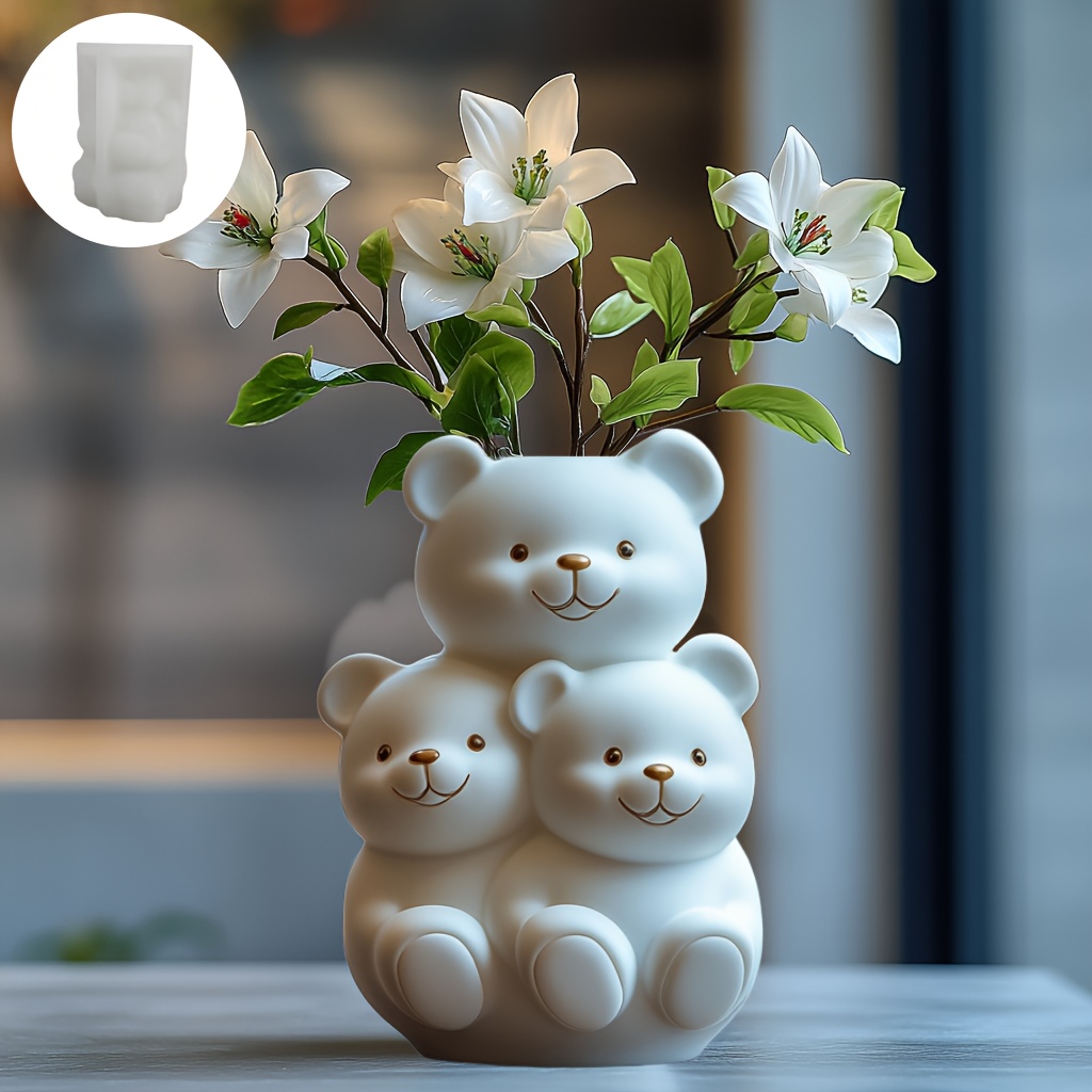 Molde de silicone de resina pa - 3D Printing Vase avaliação e preço