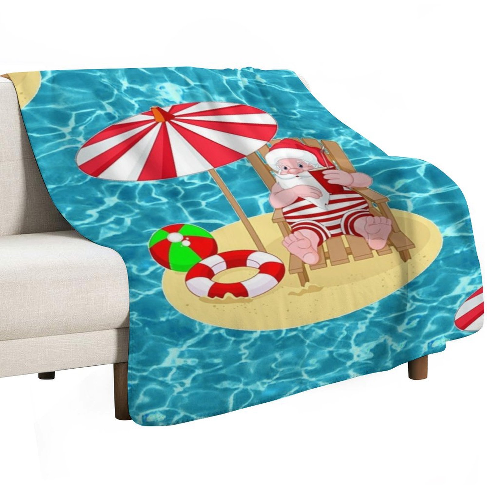 Cobertor de praia de Natal com - 3D Printing Xmas Ideas avaliação e preço