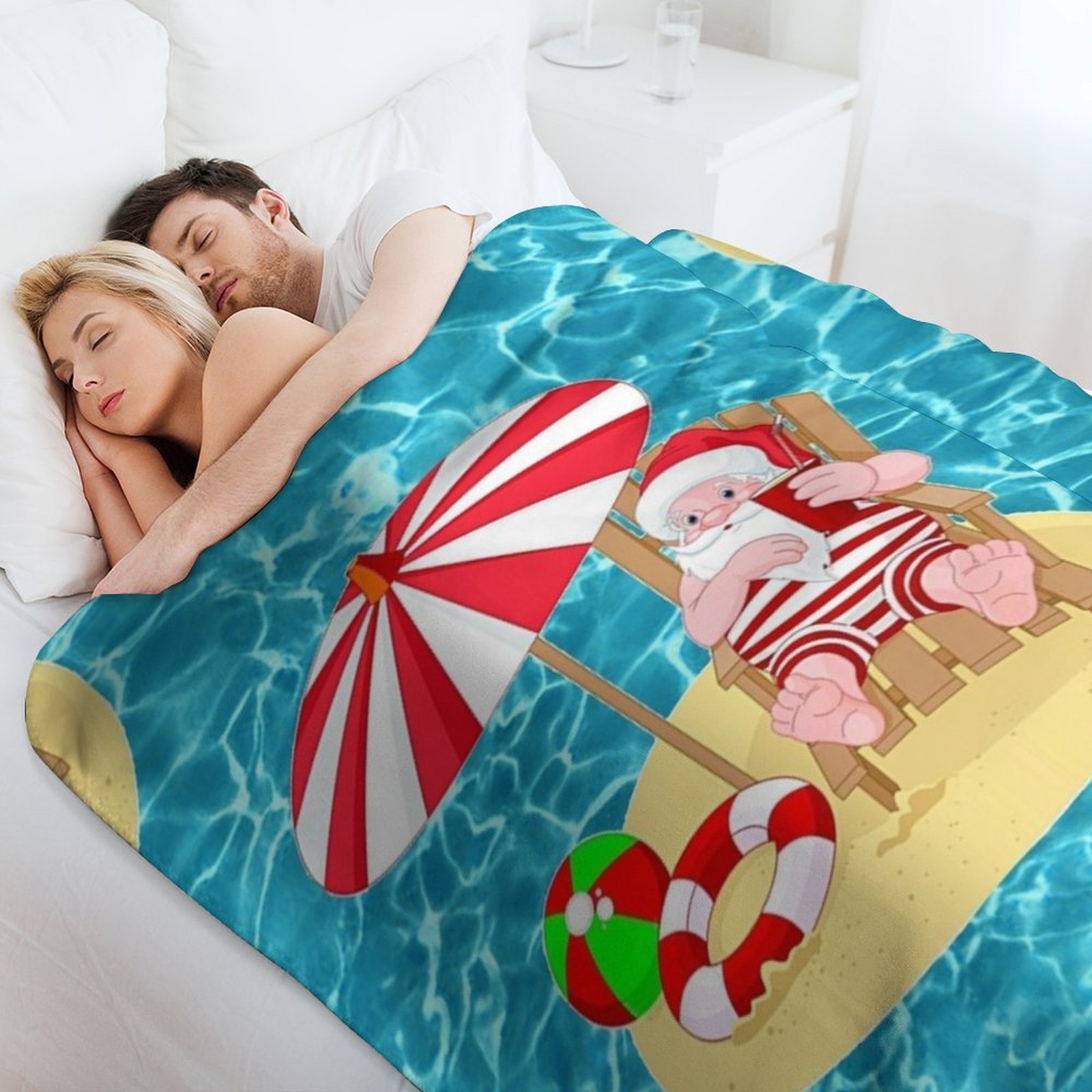 Cobertor de praia de Natal com - 3D Printing Xmas Ideas avaliação e preço