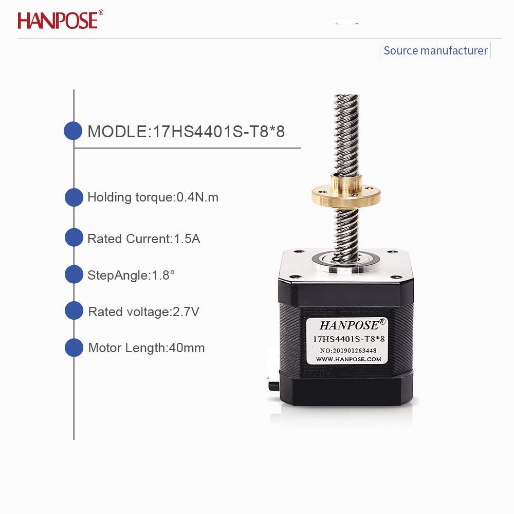 Motor de Passo NEMA17 de Dois  - Lead Screw Stepper avaliação e preço