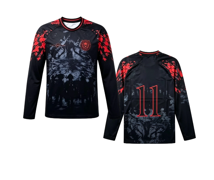 Camiseta de manga comprida com - 3D Printing Jersey avaliação e preço