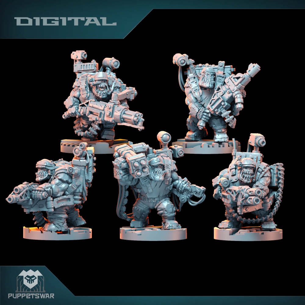 Esquadrão Orc Ultimate Badasse - 3D Printing Robot avaliação e preço