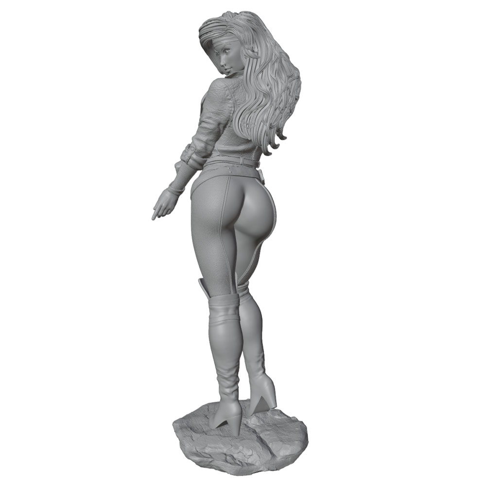 Personagem feminino realista e - 3D Printing Article avaliação e preço