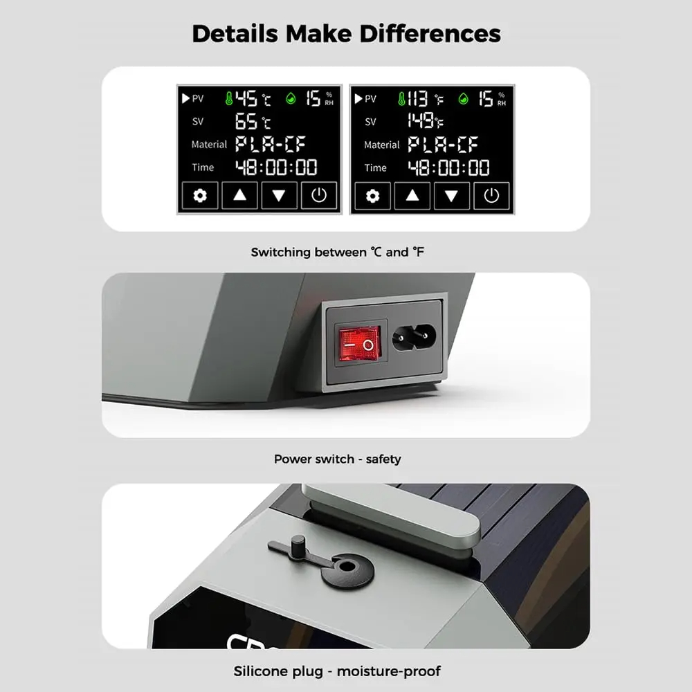 Secador de Filamento Creality  - Creality Printer Ender 3 V3 avaliação e preço