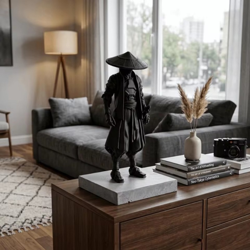 Estátua de Ninja Engraçada e C - 3D Printing Article avaliação e preço