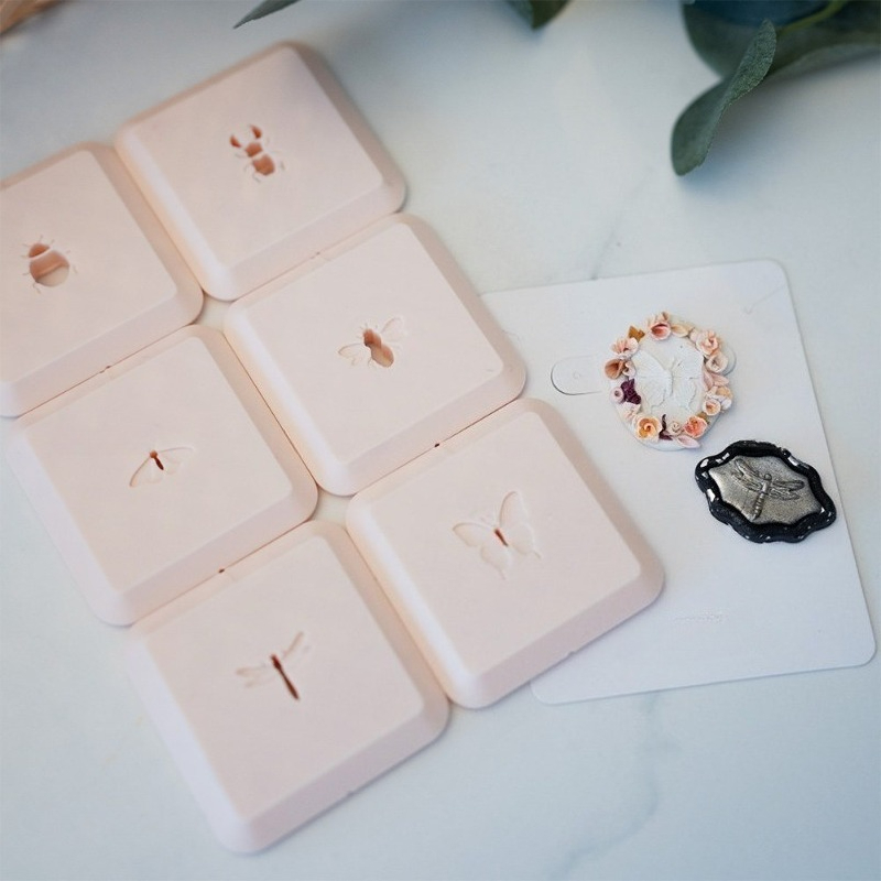 Molde 3D com Padrão de Insetos - 3D Printing Earrings avaliação e preço
