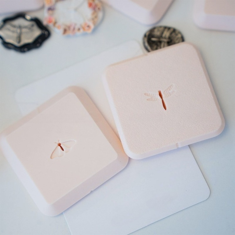 Molde 3D com Padrão de Insetos - 3D Printing Earrings avaliação e preço