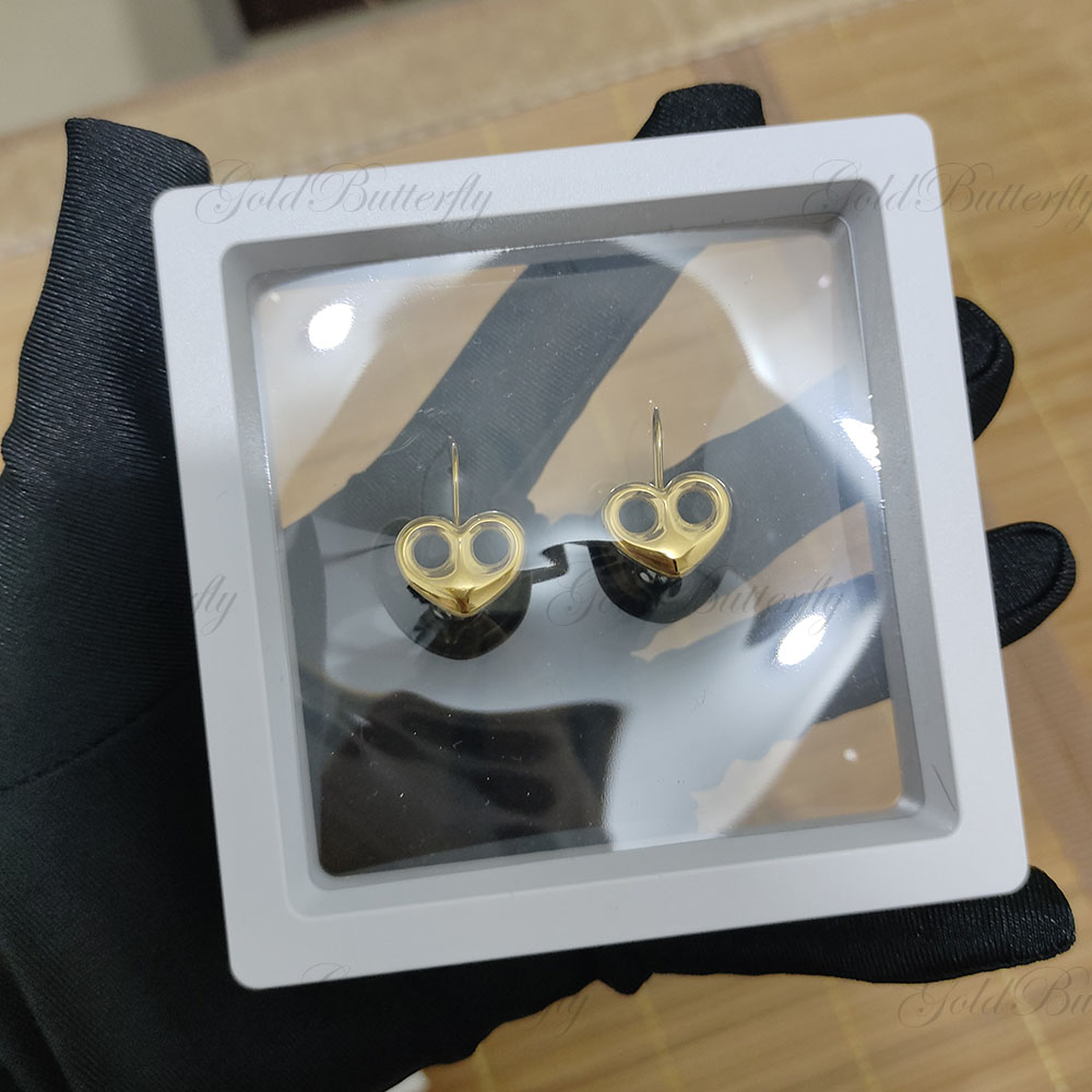 Brincos de coração personaliza - 3D Printing Earrings avaliação e preço