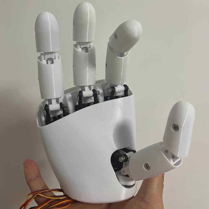 Mão Robótica AmazingHand 8 DOF - 3D Printing Robot avaliação e preço