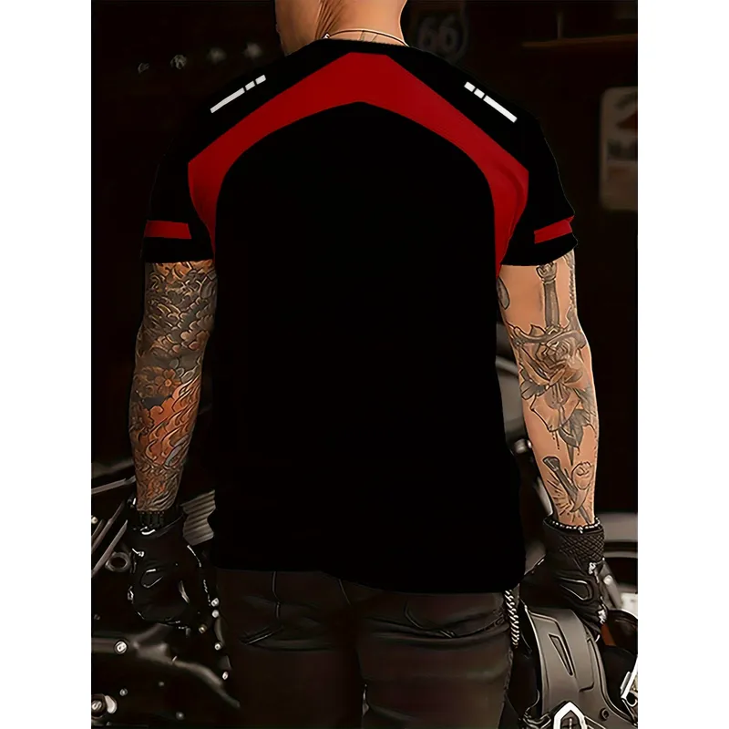 Camiseta Masculina Estampada e - 3D Printing Process avaliação e preço