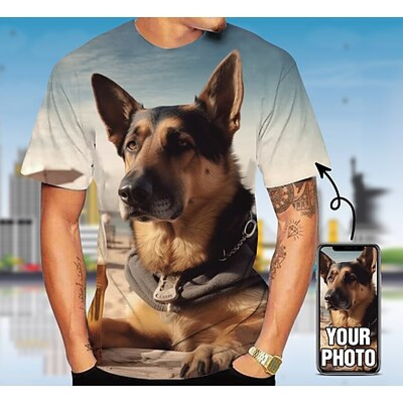 Camiseta personalizada para an - 3D Printing Jersey avaliação e preço