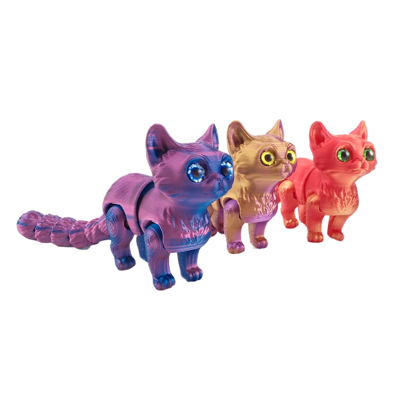 Novo gato impresso em 3d com m - 3D Printing Article avaliação e preço