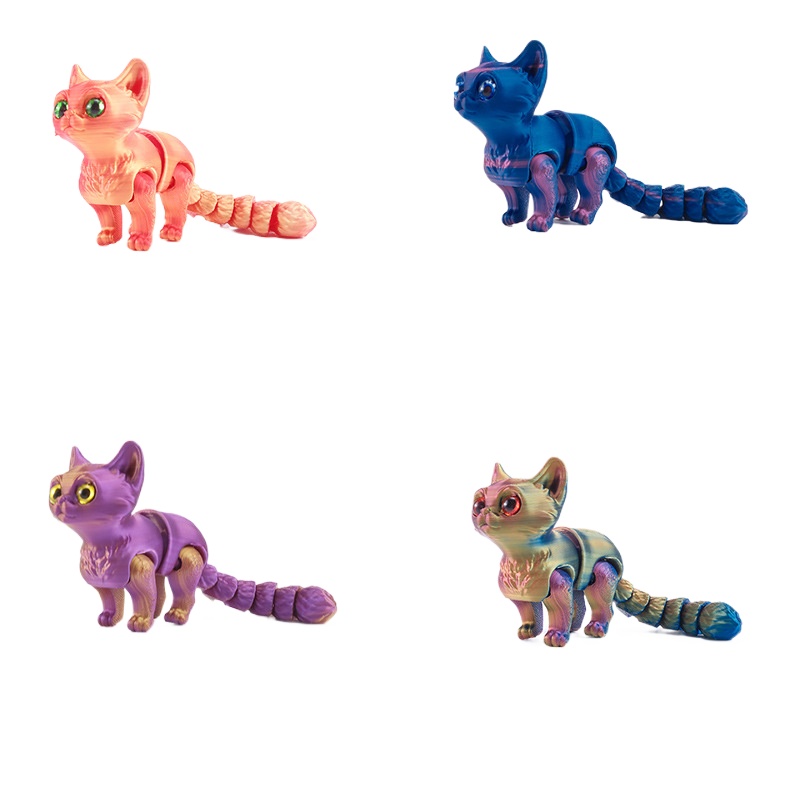 Novo gato impresso em 3d com m - 3D Printing Article avaliação e preço