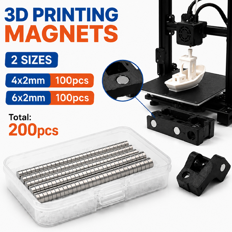 Kit de ímãs para impressão 3D  - 3D Printing Process avaliação e preço