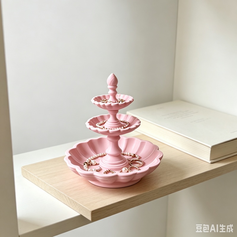 Bandeja de Joias Floral Rosa d - 3D Print Isopropyl Alcohol avaliação e preço