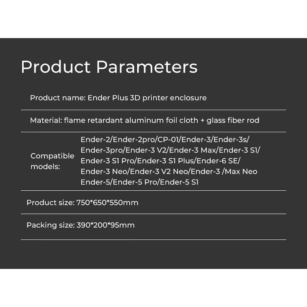 Gabinete para Impressora 3D CR - Creality Printer Ender 3 V3 avaliação e preço