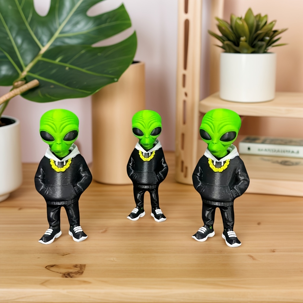 1 Peça de Figura Alienígena Ve - 3D Printing Table avaliação e preço