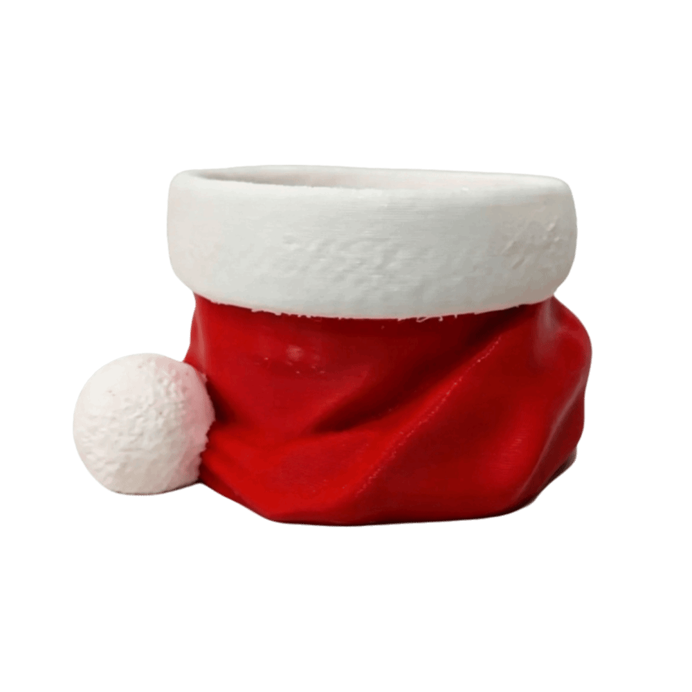 Tigela de Natal com Chapéu de  - 3D Printing Table avaliação e preço
